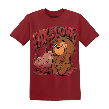 Dune Red 13s T Shirt Match Fake Love BER - NastyJamz