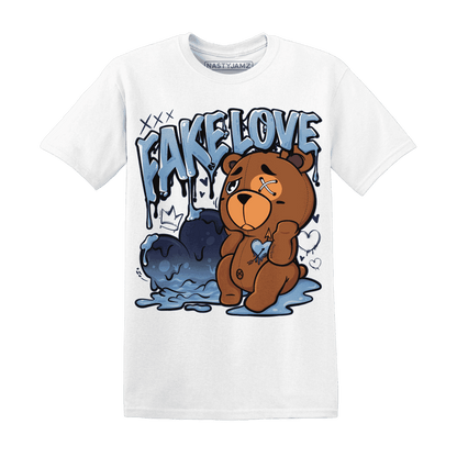 First In Flight 1s T Shirt Match Fake Love BER - NastyJamz