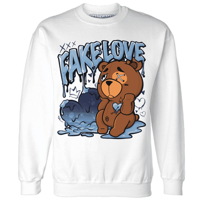First In Flight 1s Sweatshirt Match Fake Love BER - NastyJamz