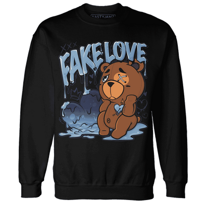 First In Flight 1s Sweatshirt Match Fake Love BER - NastyJamz