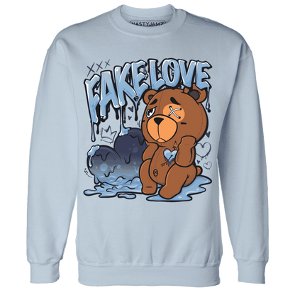 First In Flight 1s Sweatshirt Match Fake Love BER - NastyJamz