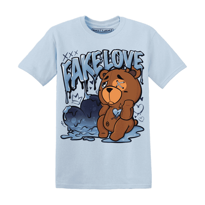 First In Flight 1s T Shirt Match Fake Love BER - NastyJamz