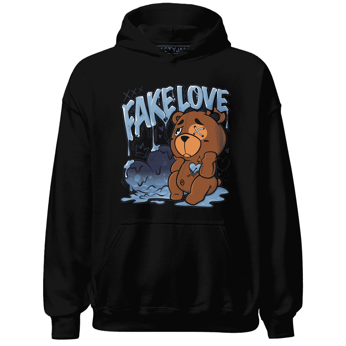 First In Flight 1s Hoodie Match Fake Love BER - NastyJamz