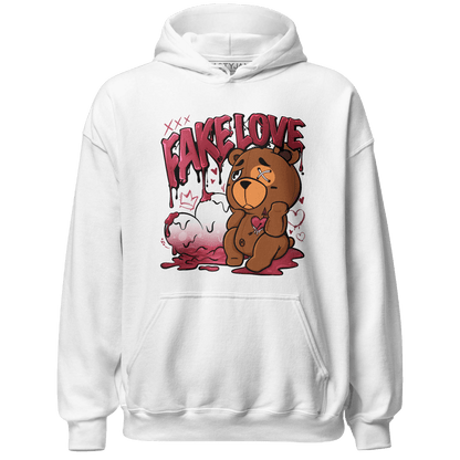 High 85 Metallic Burgundy 1s Hoodie Match Fake Love BER - NastyJamz