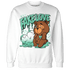 High OG Green Glow 1s Sweatshirt Match Fake Love BER - NastyJamz