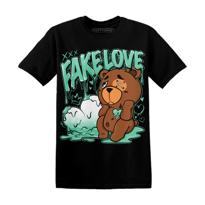 High OG Green Glow 1s T Shirt Match Fake Love BER - NastyJamz