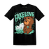 High OG Green Glow 1s T Shirt Match Fake Love BER - NastyJamz