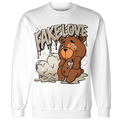 Latte 1s Sweatshirt Match Fake Love BER - NastyJamz