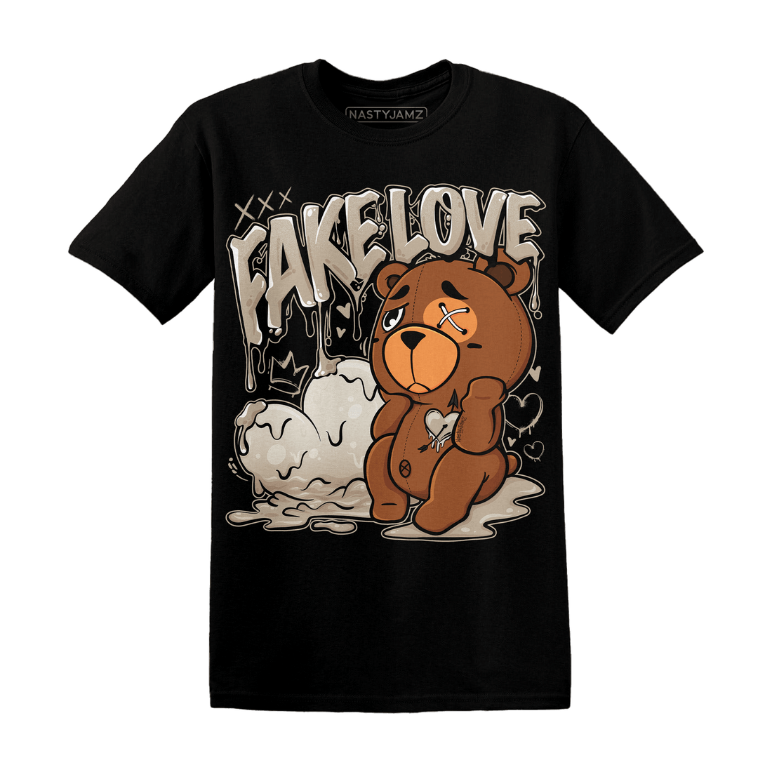 Latte 1s T Shirt Match Fake Love BER - NastyJamz