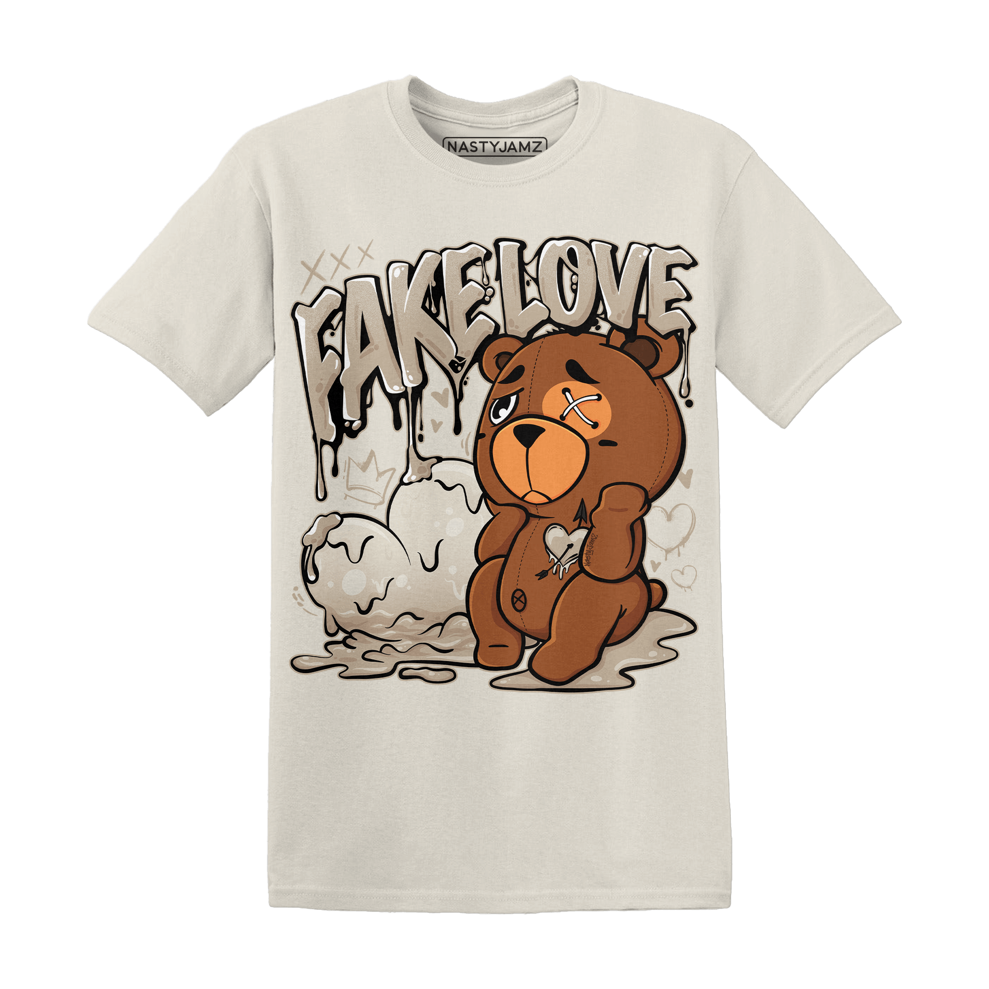 Latte 1s T Shirt Match Fake Love BER - NastyJamz