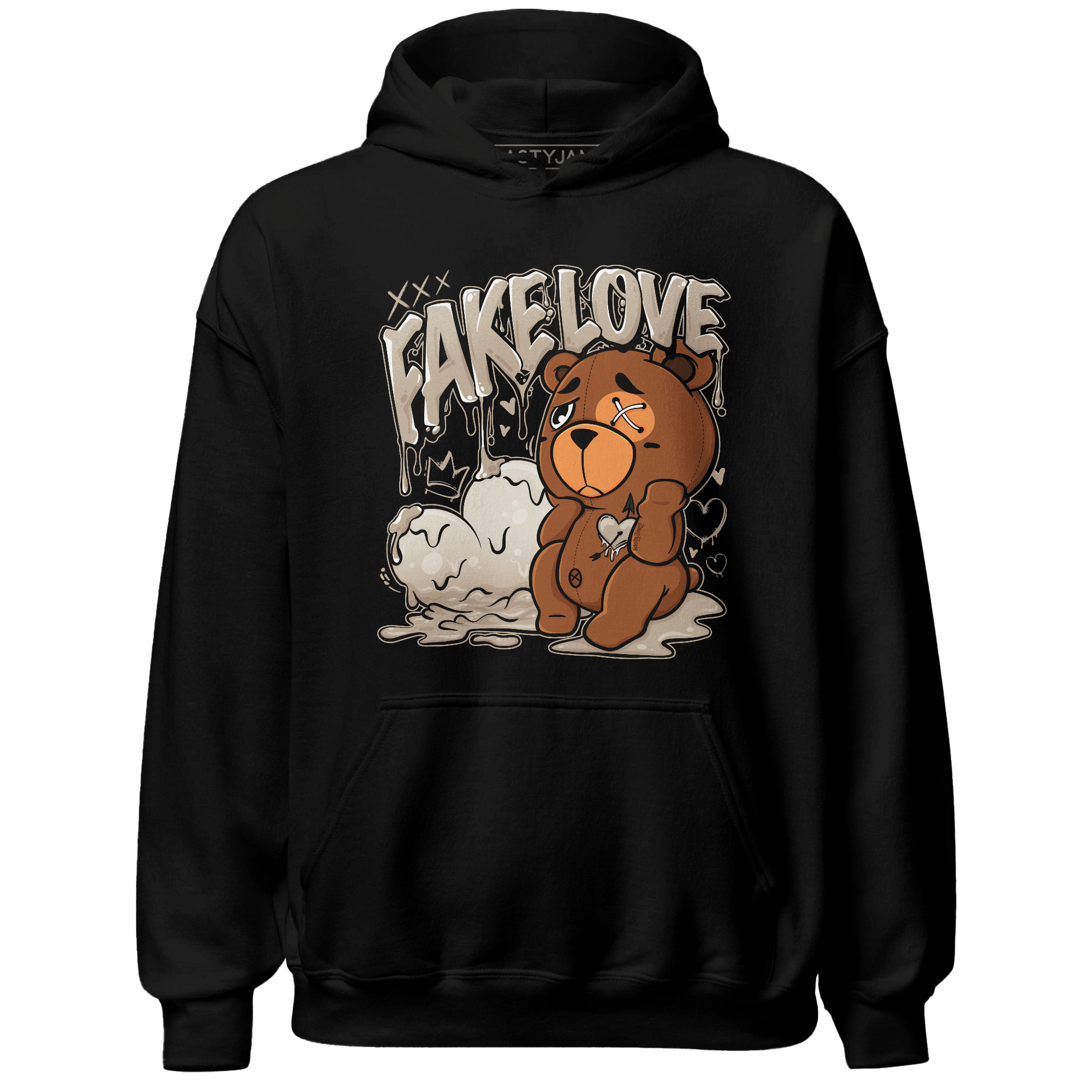 Latte 1s Hoodie Match Fake Love BER - NastyJamz