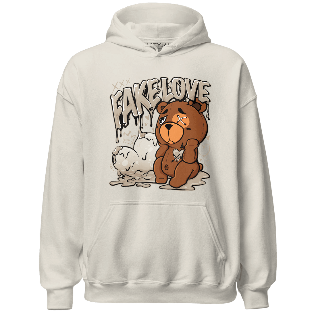 Latte 1s Hoodie Match Fake Love BER - NastyJamz