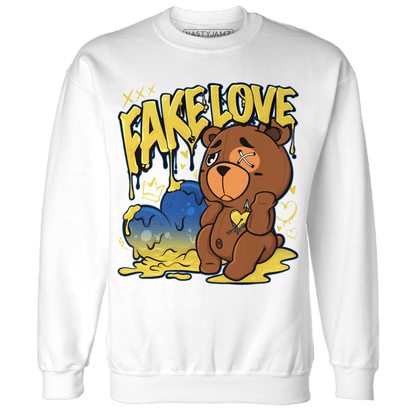 Low OG Canary TVSC 1s Sweatshirt Match Fake Love BER - NastyJamz
