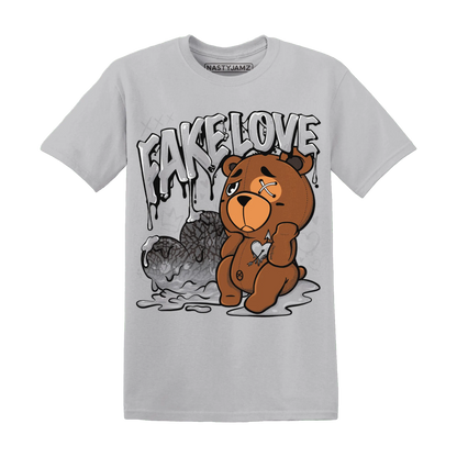 Cement-Grey-3s-T-Shirt-Match-Fake-Love-BER