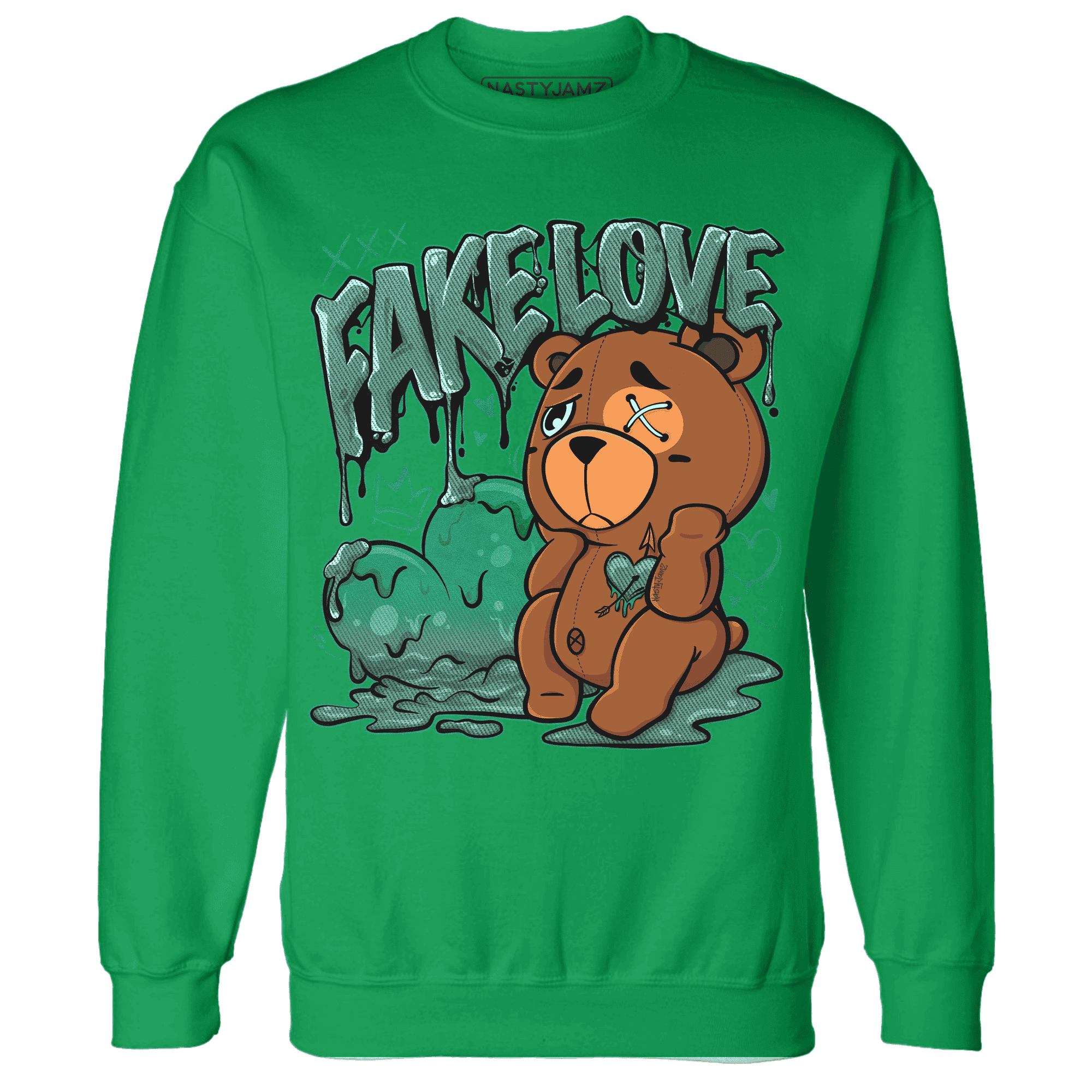 Nina CN Abney 3s Sweatshirt Match Fake Love BER - NastyJamz