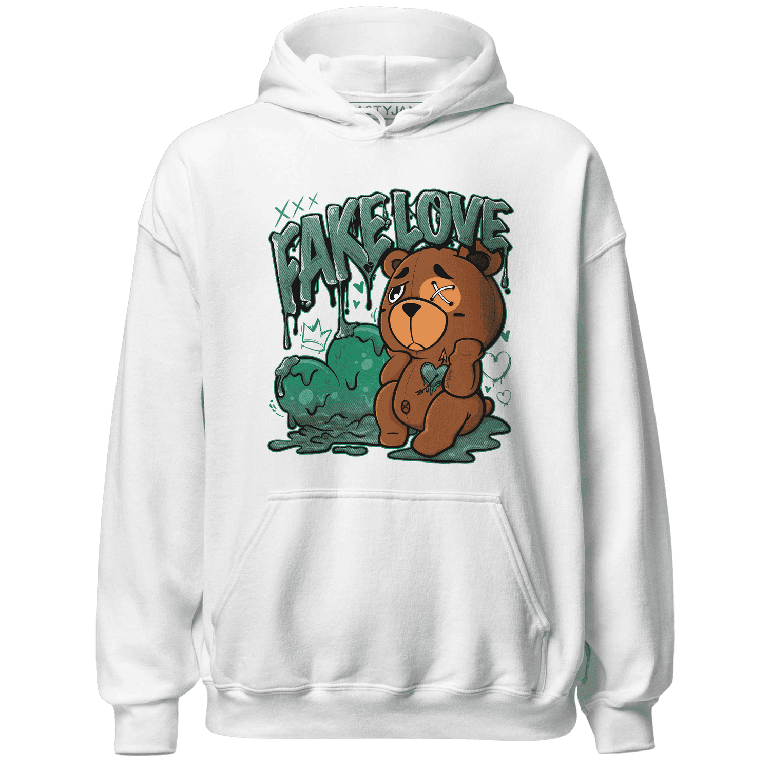 Nina CN Abney 3s Hoodie Match Fake Love BER - NastyJamz