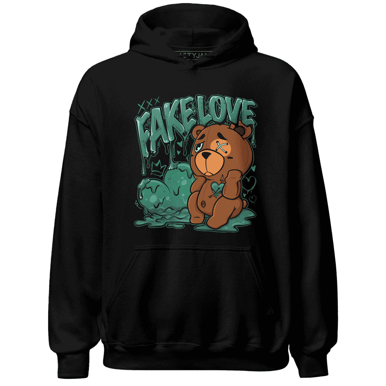 Nina CN Abney 3s Hoodie Match Fake Love BER - NastyJamz
