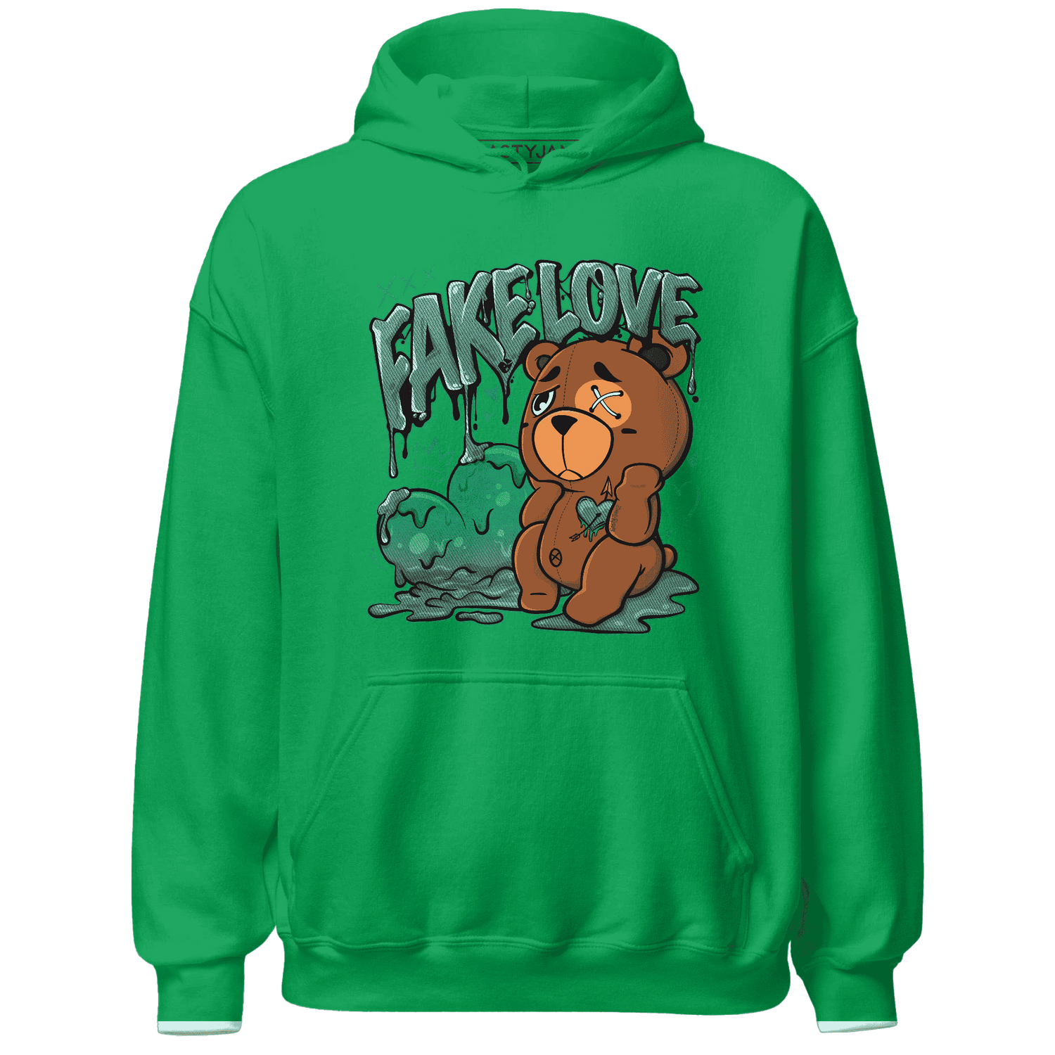 Nina CN Abney 3s Hoodie Match Fake Love BER - NastyJamz