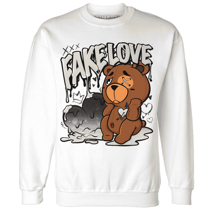 Quaiii 54 3s Sweatshirt Match Fake Love BER - NastyJamz