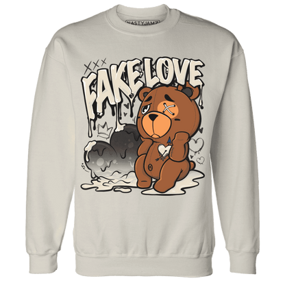 Quaiii 54 3s Sweatshirt Match Fake Love BER - NastyJamz