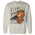 Quaiii 54 3s Sweatshirt Match Fake Love BER - NastyJamz