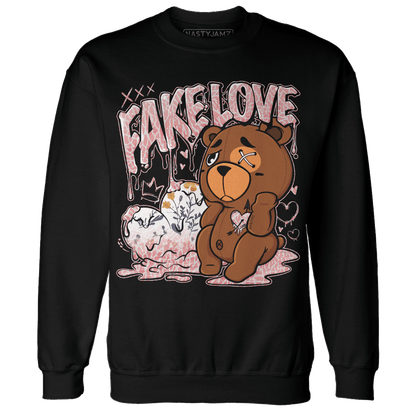 Red Stardust 3s Sweatshirt Match Fake Love BER - NastyJamz