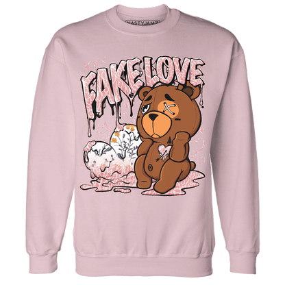 Red Stardust 3s Sweatshirt Match Fake Love BER - NastyJamz