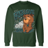 Oxidized Green 4s Sweatshirt Match Fake Love BER - NastyJamz