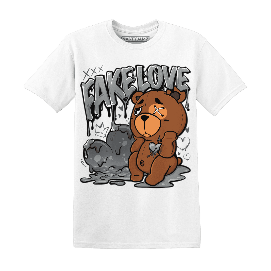 Paris Olympicsss 4s T Shirt Match Fake Love BER - NastyJamz