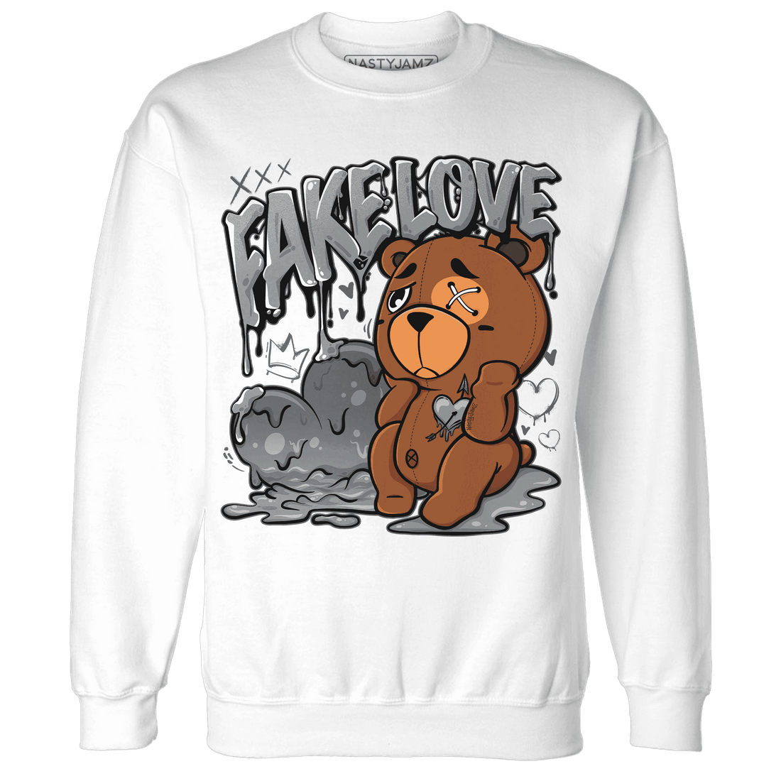 Paris Olympicsss 4s Sweatshirt Match Fake Love BER - NastyJamz
