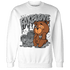 Paris Olympicsss 4s Sweatshirt Match Fake Love BER - NastyJamz