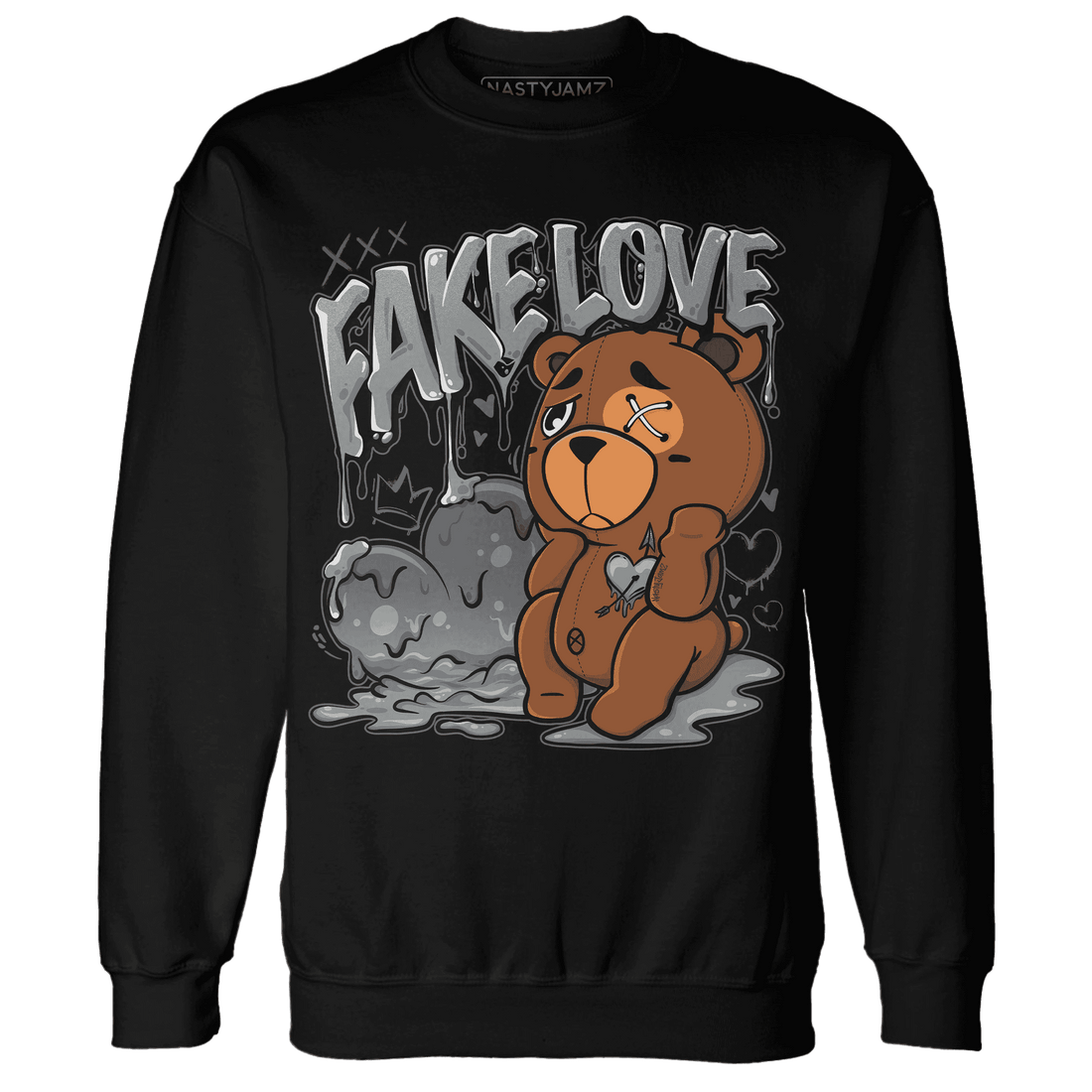 Paris Olympicsss 4s Sweatshirt Match Fake Love BER - NastyJamz