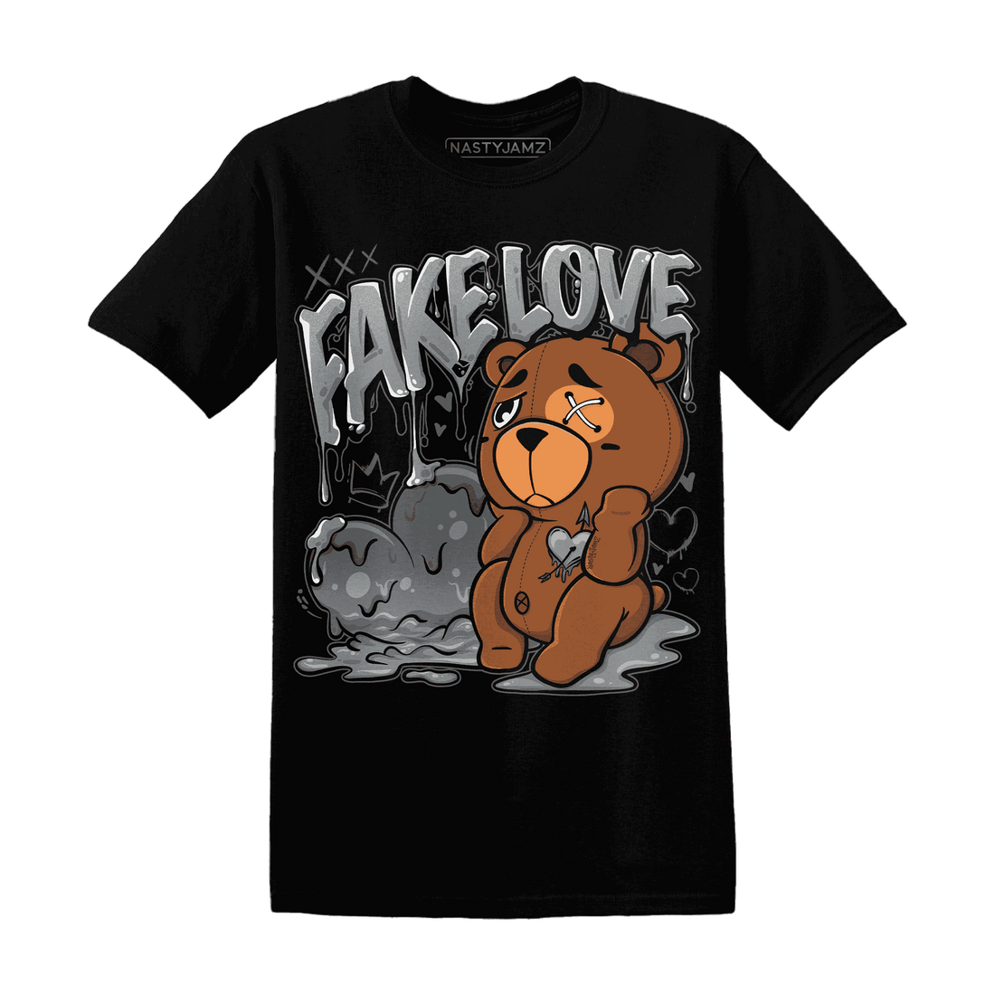 Paris Olympicsss 4s T Shirt Match Fake Love BER - NastyJamz