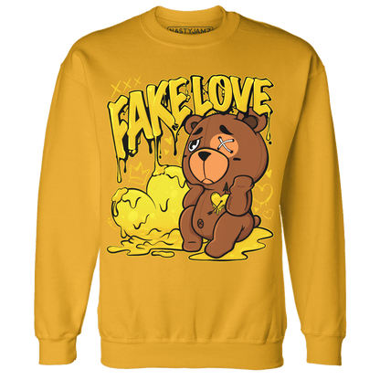 Vivid Sulfur 4s Sweatshirt Match Fake Love BER - NastyJamz