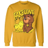 Vivid Sulfur 4s Sweatshirt Match Fake Love BER - NastyJamz