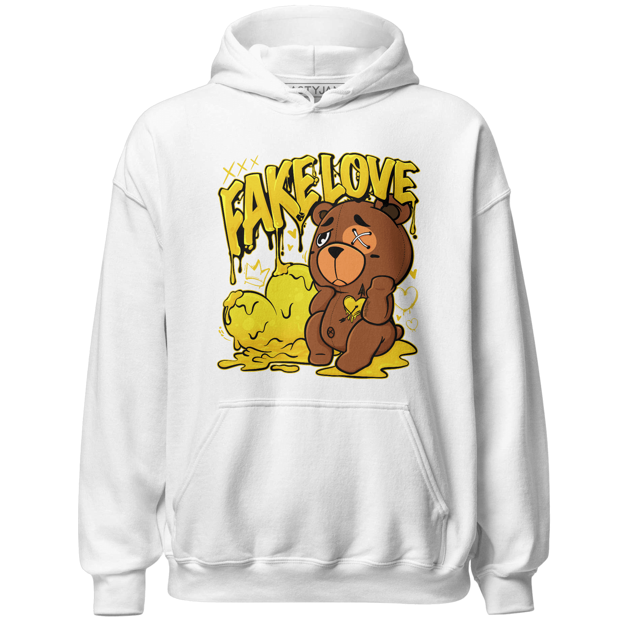 Vivid Sulfur 4s Hoodie Match Fake Love BER - NastyJamz