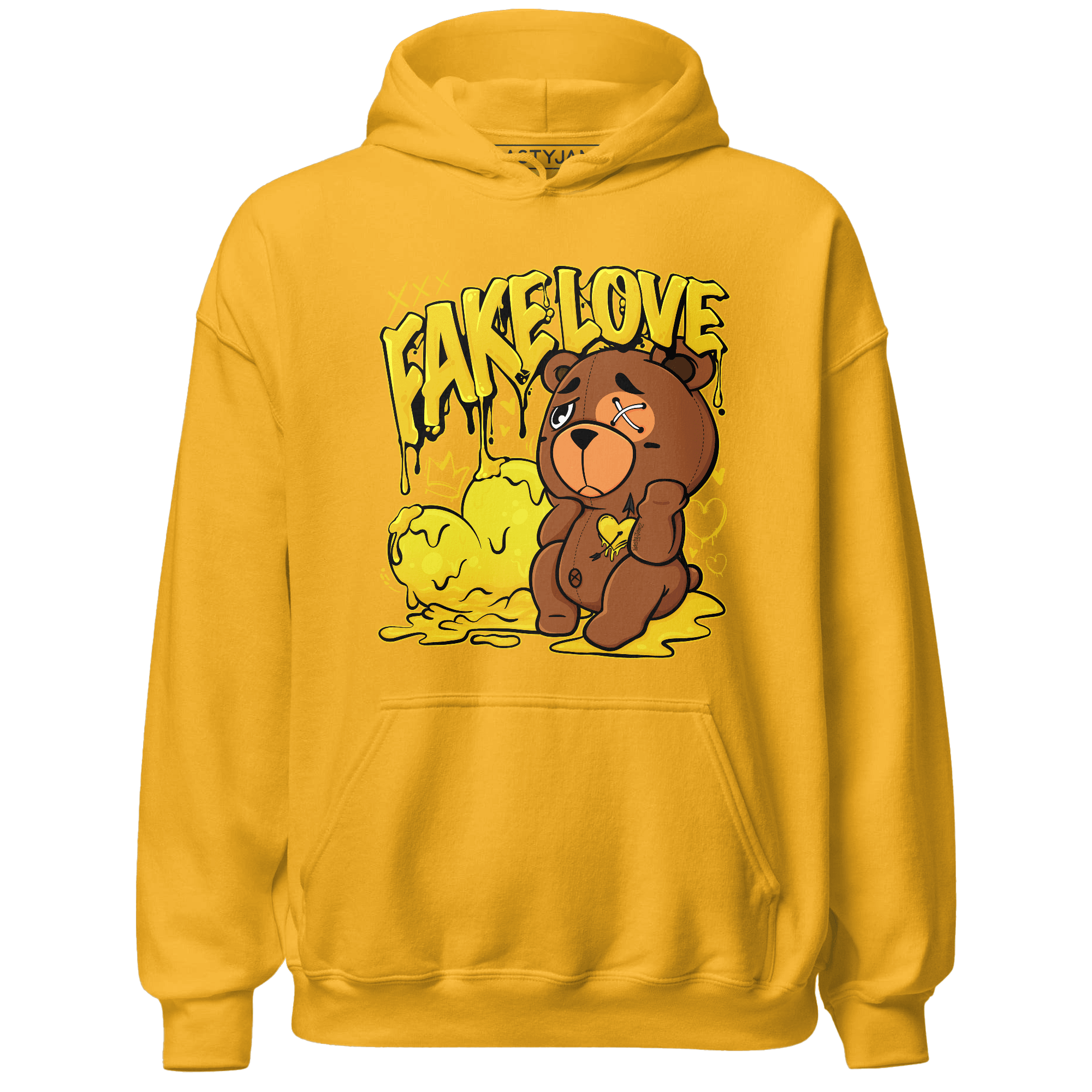 Vivid Sulfur 4s Hoodie Match Fake Love BER - NastyJamz