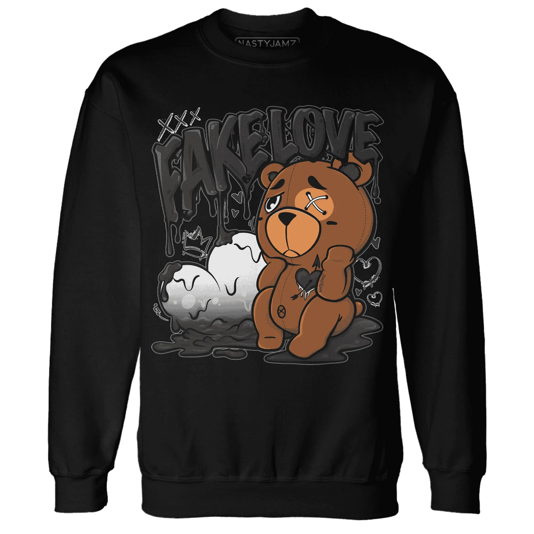 White-Thunder-4s-Sweatshirt-Match-Fake-Love-BER