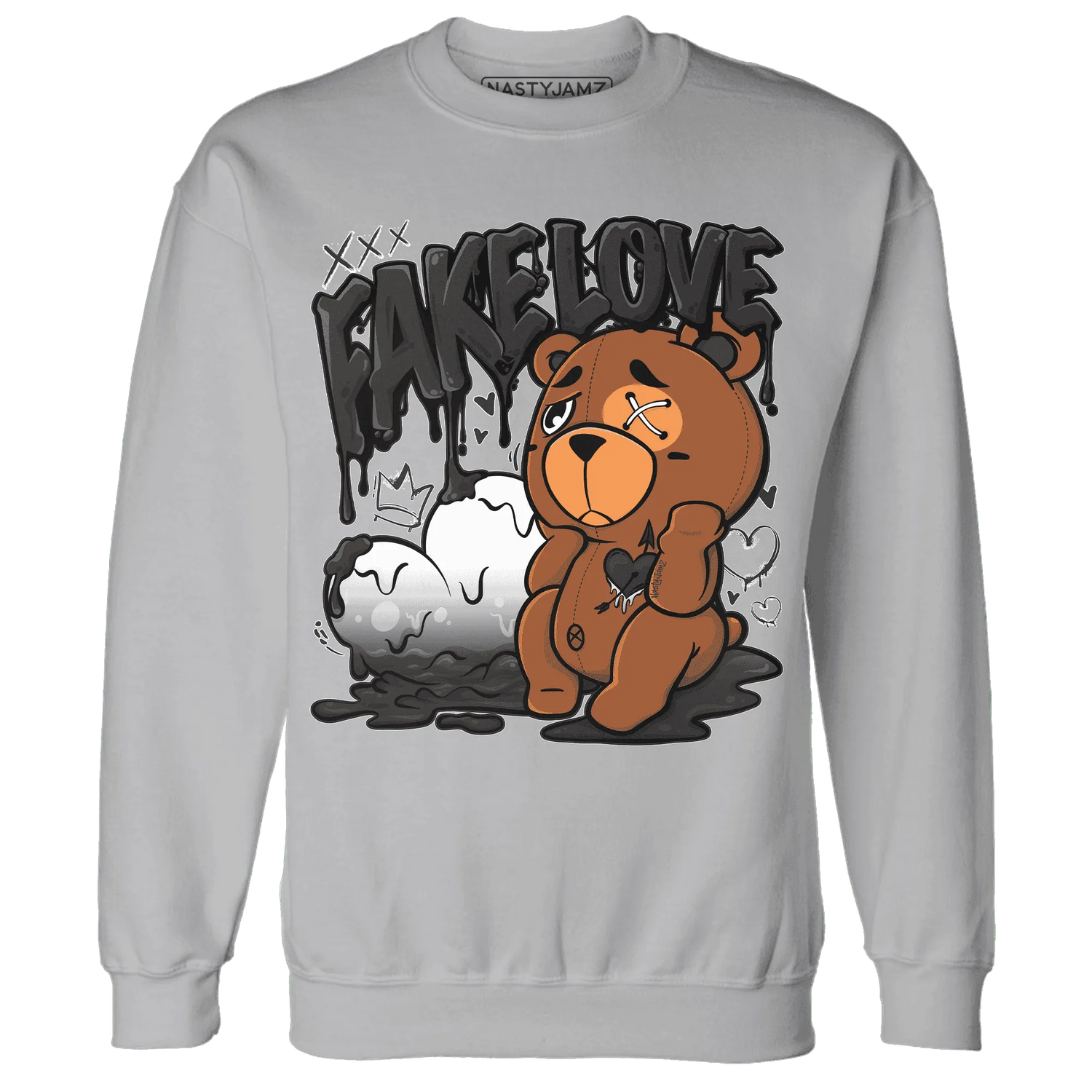 White-Thunder-4s-Sweatshirt-Match-Fake-Love-BER