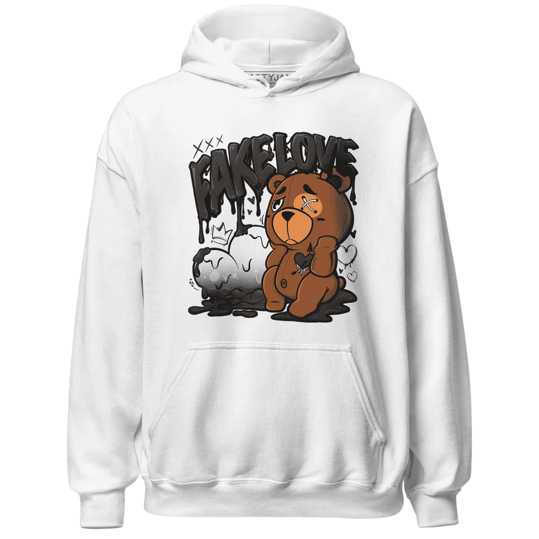 White-Thunder-4s-Hoodie-Match-Fake-Love-BER