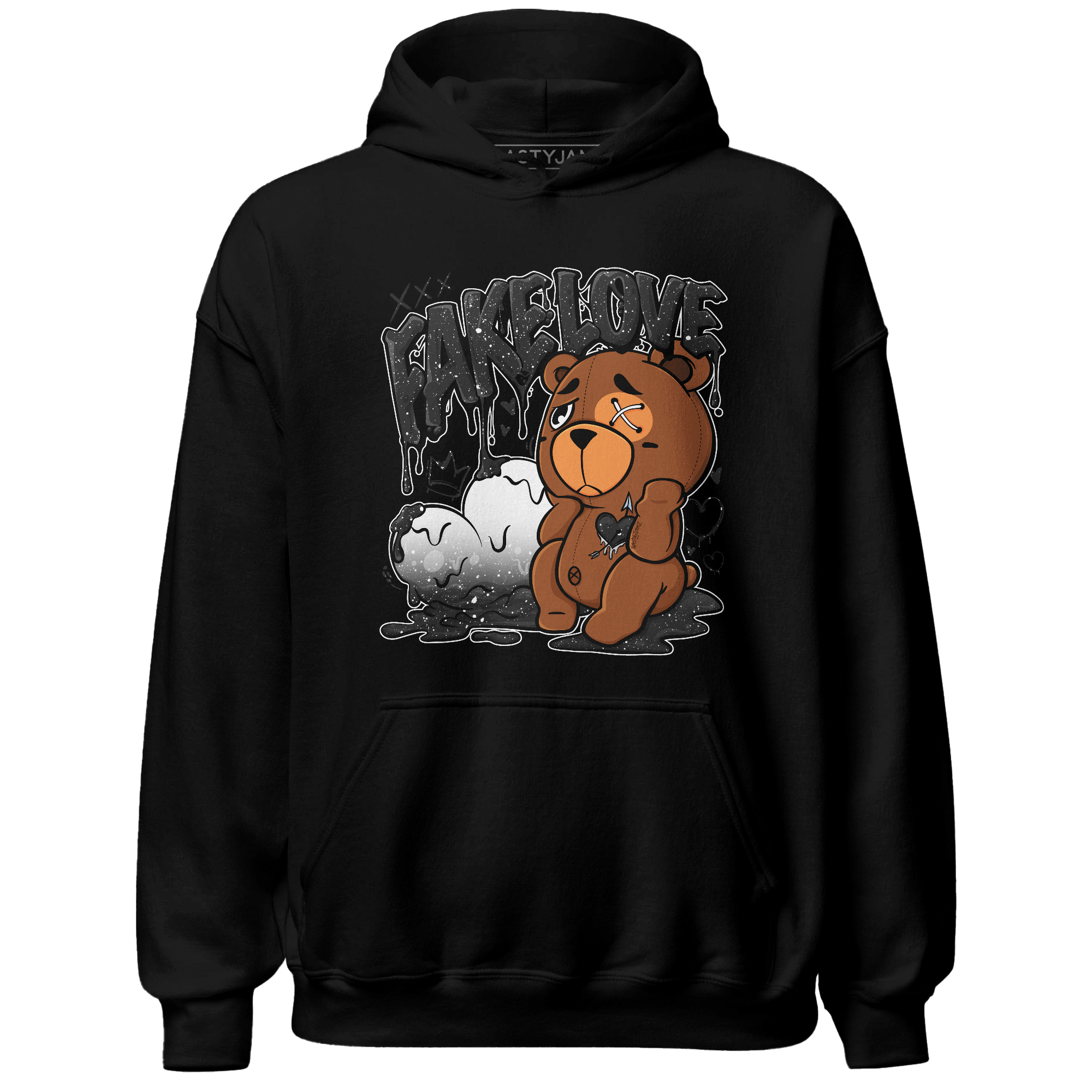 Reverse Oreo 6s Hoodie Match Fake Love BER - NastyJamz