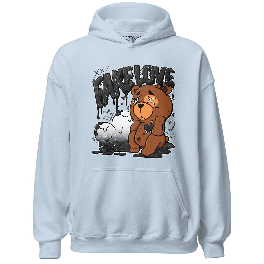 Reverse Oreo 6s Hoodie Match Fake Love BER - NastyJamz