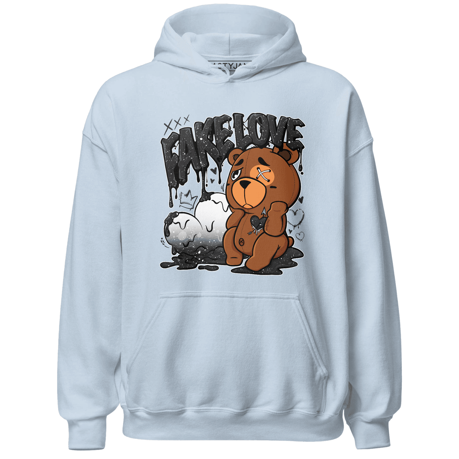 Reverse Oreo 6s Hoodie Match Fake Love BER - NastyJamz
