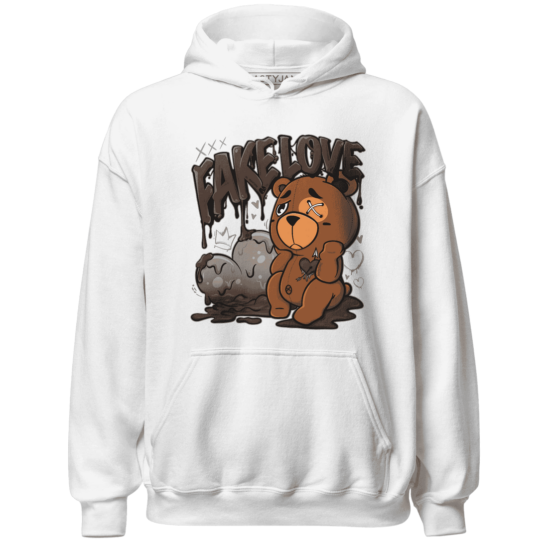 Dunk Low Baroque Brown Hoodie Match Fake Love BER - NastyJamz