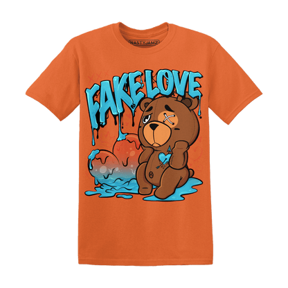 Dunk Low Dolphins T Shirt Match Fake Love BER - NastyJamz