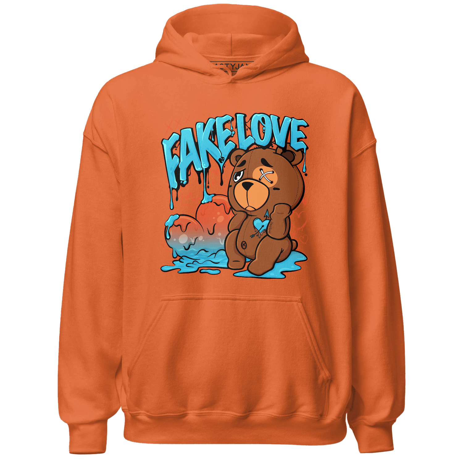 Dunk Low Dolphins Hoodie Match Fake Love BER - NastyJamz