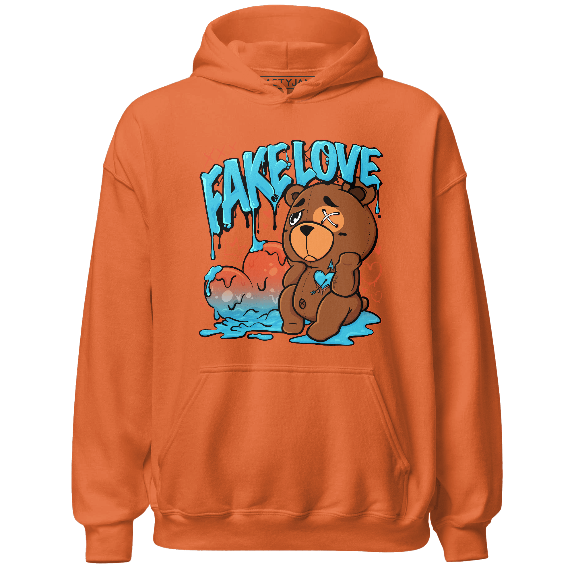 Dunk Low Dolphins Hoodie Match Fake Love BER - NastyJamz