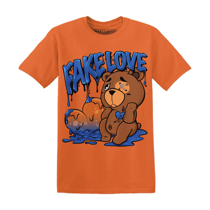 Dunk Low Knicks T Shirt Match Fake Love BER - NastyJamz