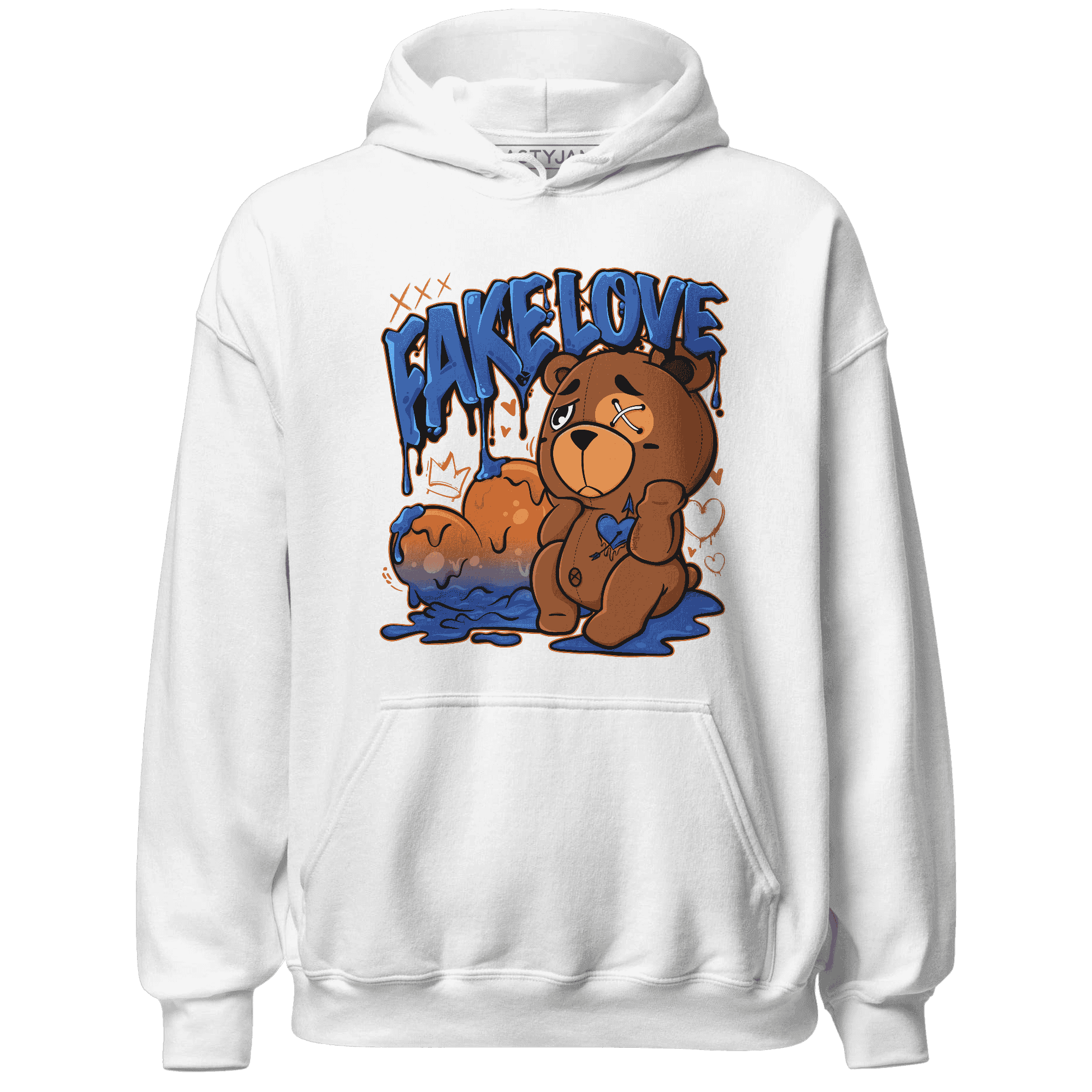 Dunk Low Knicks Hoodie Match Fake Love BER - NastyJamz