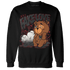 JD Jumman Jack University Red Sweatshirt Match Fake Love BER - NastyJamz